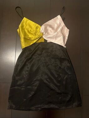 TOPSHOP 🇬🇧 Colorblock mini dress NWT (size 6)